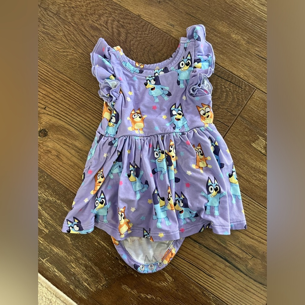 Little sleepies bluey flutter twirl 0-3